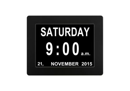 7 inch digital calendar day clock for dementia or alzheimer_DC7002